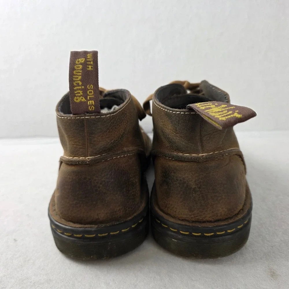 Dr. Martens Sussex Chukka Boots Brown Crazy Horse Leather Slip Resistant Men 11